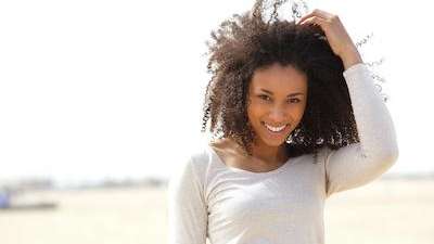 Lady Enjoy Nature