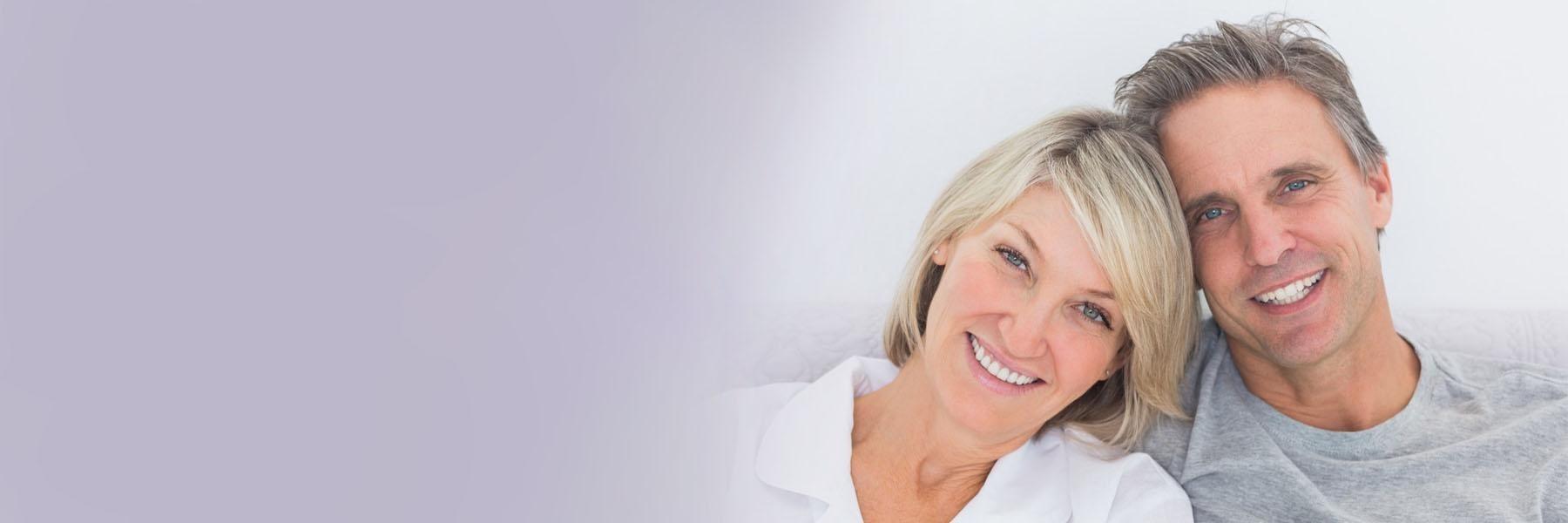 Older couple smiling l dentist garland tx